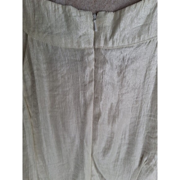 LAUNDRY BY DESIGN Beige Women's Rhinestone Dress Size 4 - Picture 8 of 10